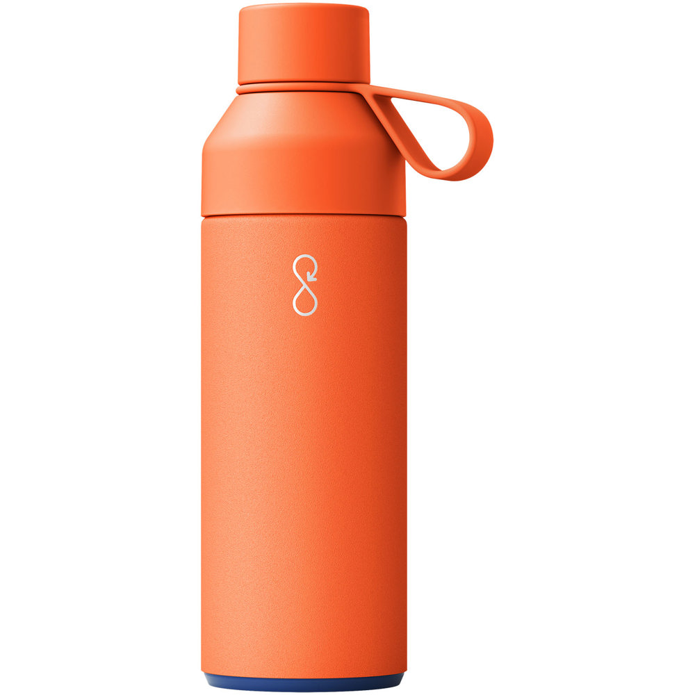 Ocean Bottle vacuümgeïsoleerde waterfles van 500 ml - Zon oranje