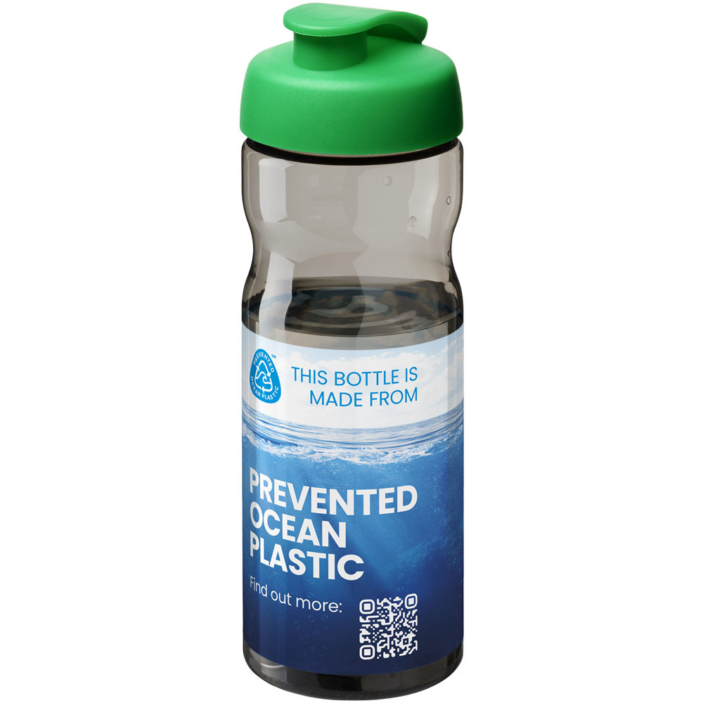 H2O Active® Eco Base drinkfles van 650 ml met klapdeksel
