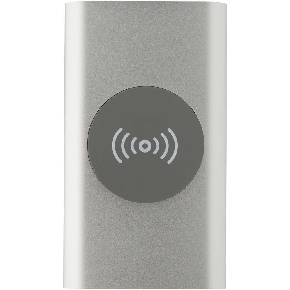 Juice type-C draadloze powerbank van 4000 mAh van gerecycled aluminium 