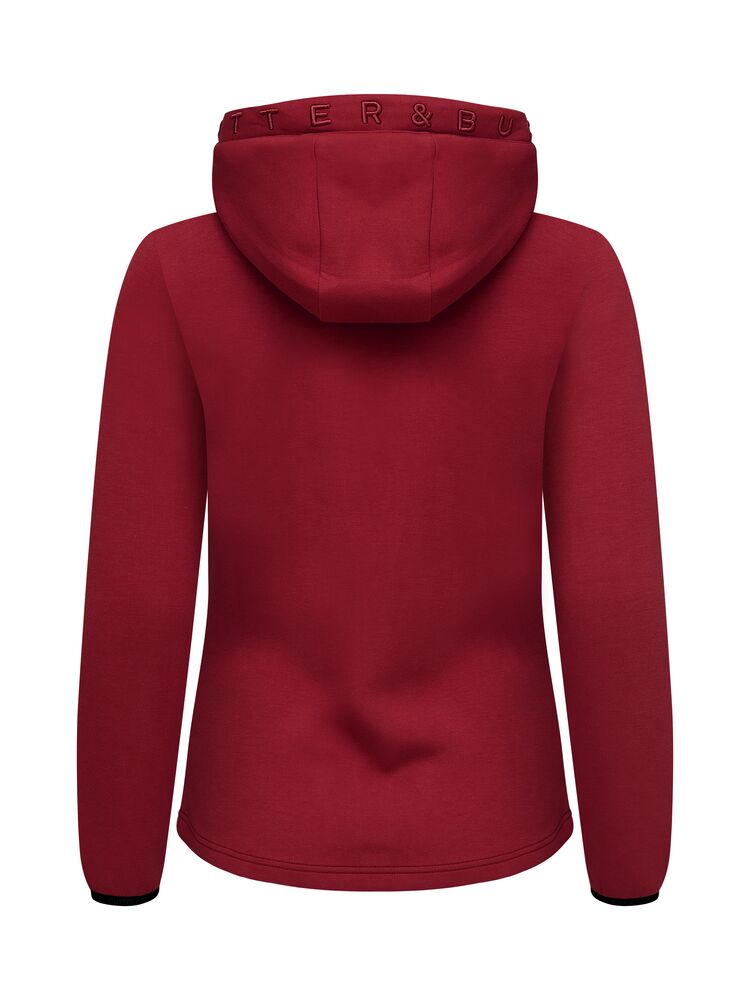 Cutter & Buck - Pemberton Hood Dames Biker Rood XXL