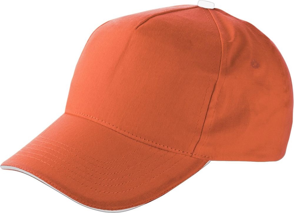 Katoenen pet Beau - Oranje