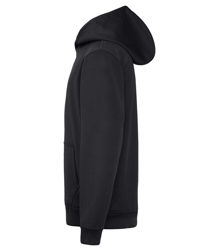 Clique - Basic Active Hoody Junior Zwart 100