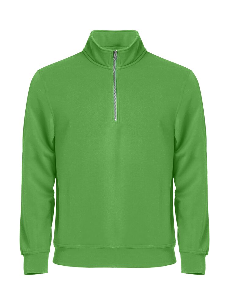 Clique - Basic Half Zip - Appel-groen