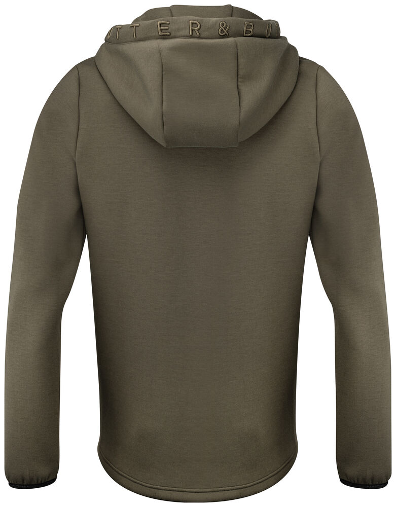 Cutter & Buck - Pemberton Hood FZ Heren Ivy Groen L