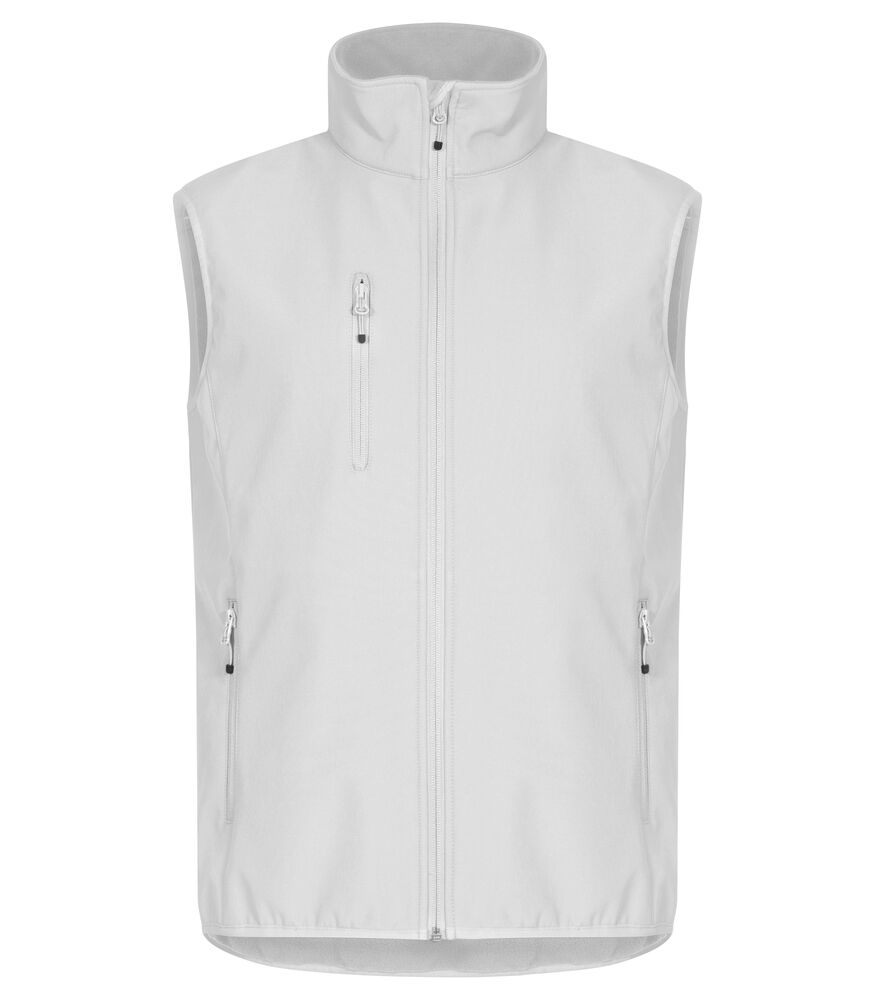 Clique - Classic Softshell Vest - Wit