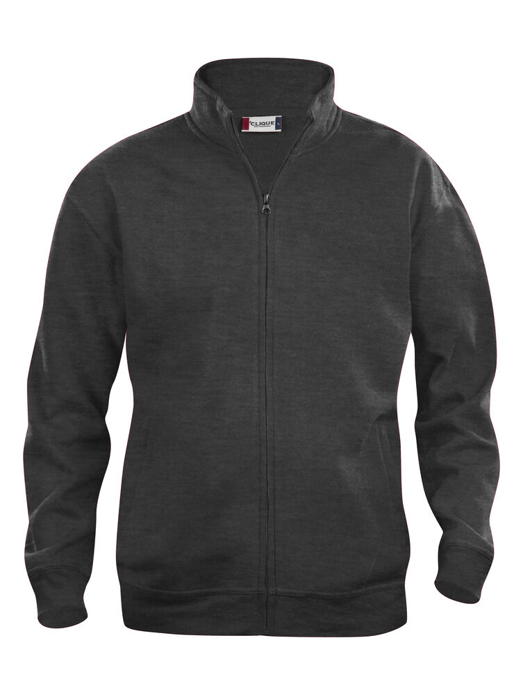 Clique - Basic Cardigan Junior - Antraciet Melange