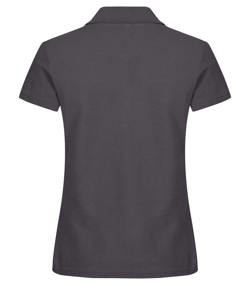 Clique - Basic Polo Women Metaalgrijs XS