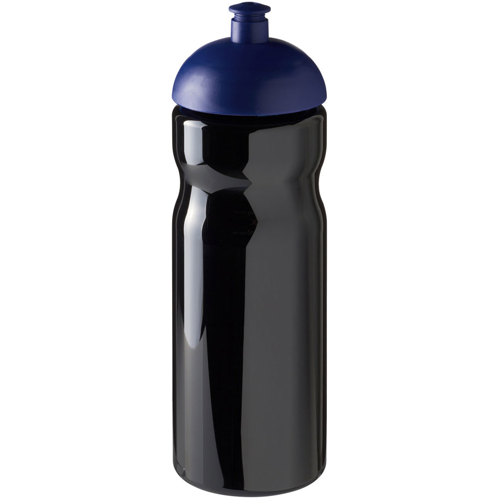 H2O Active® Base 650 ml bidon met koepeldeksel - Zwart, Blauw
