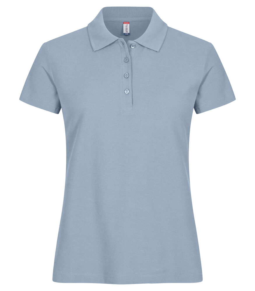Clique - Basic Polo Women - Zachtblauw