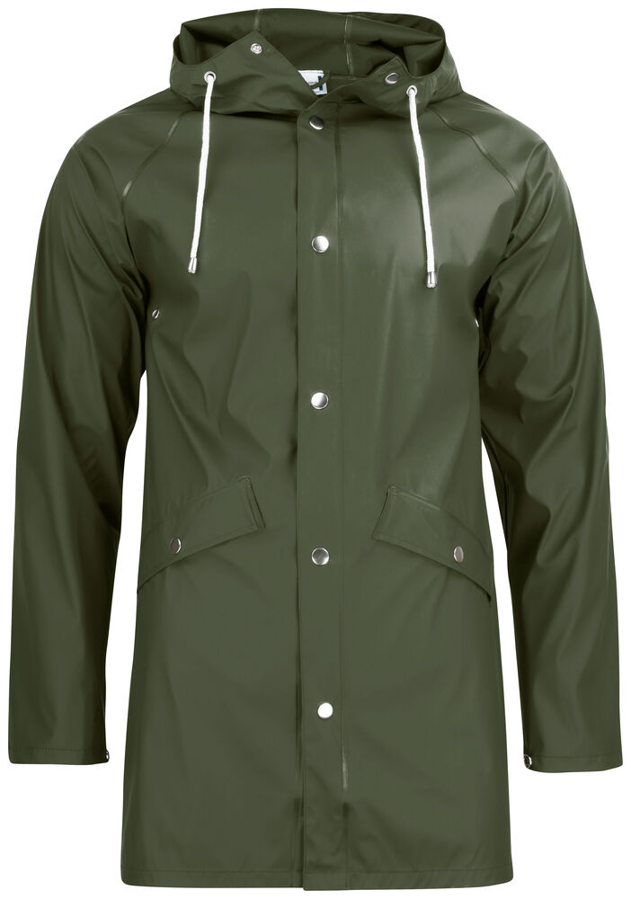 Clique - Classic Rain Jacket - Jagersgroen