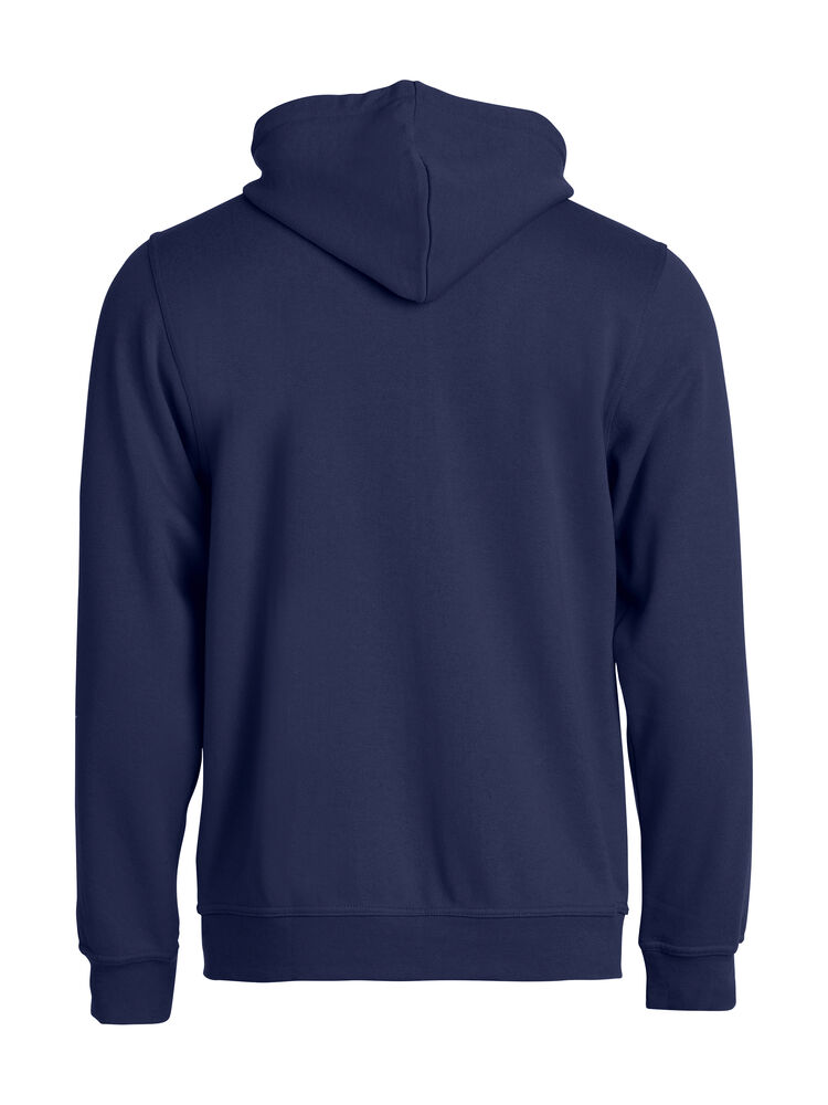 Clique - Basic Hoody Full Zip Dark Navy 4XL