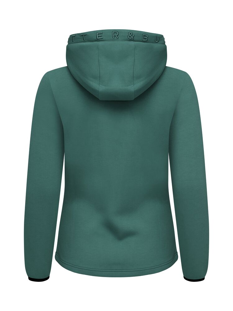 Cutter & Buck - Pemberton Hood FZ Dames Dennengroen XS