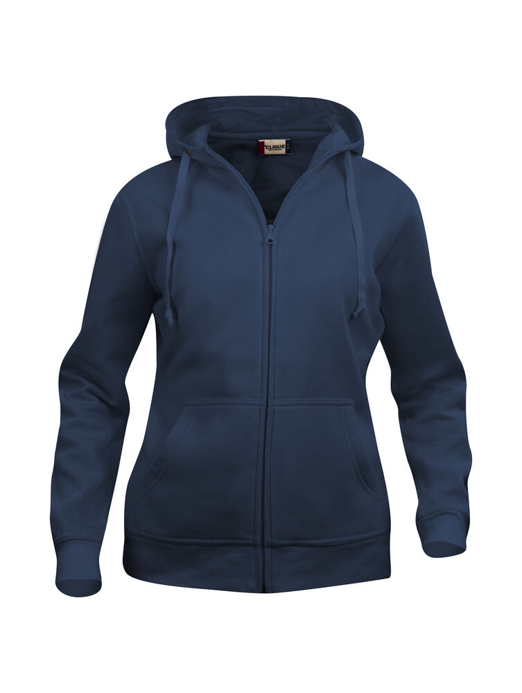 Clique - Basic Hoody Full Zip Women - dark navy