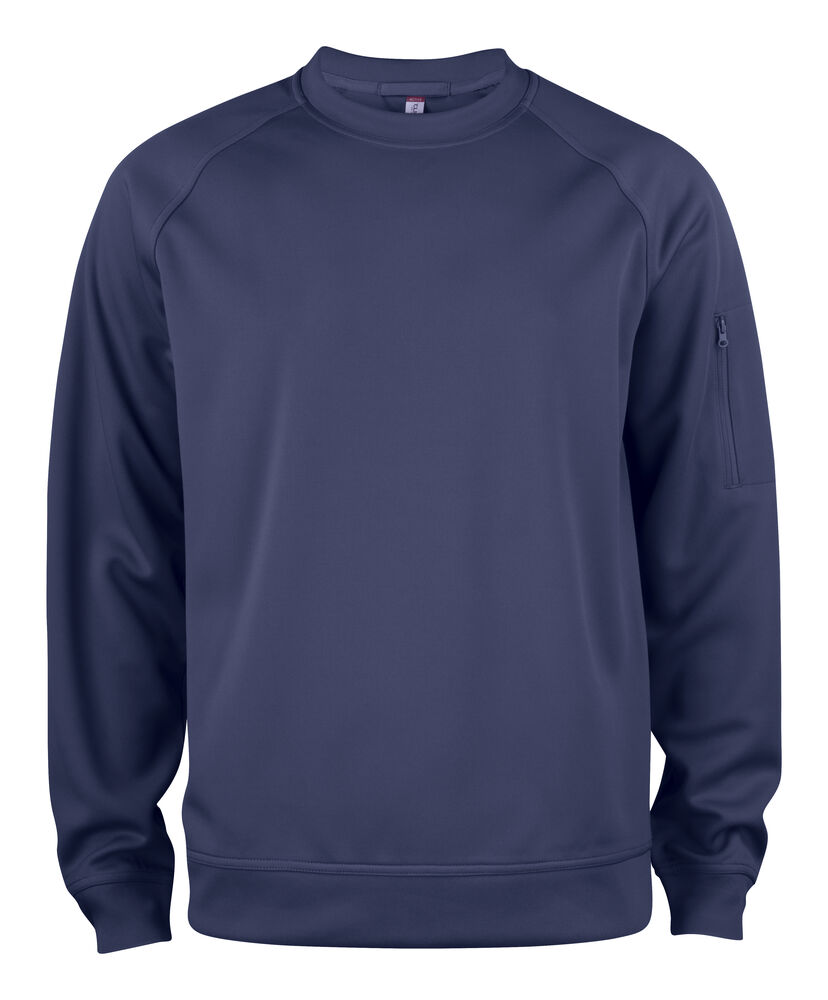 Clique - Basic Active Roundneck - dark navy