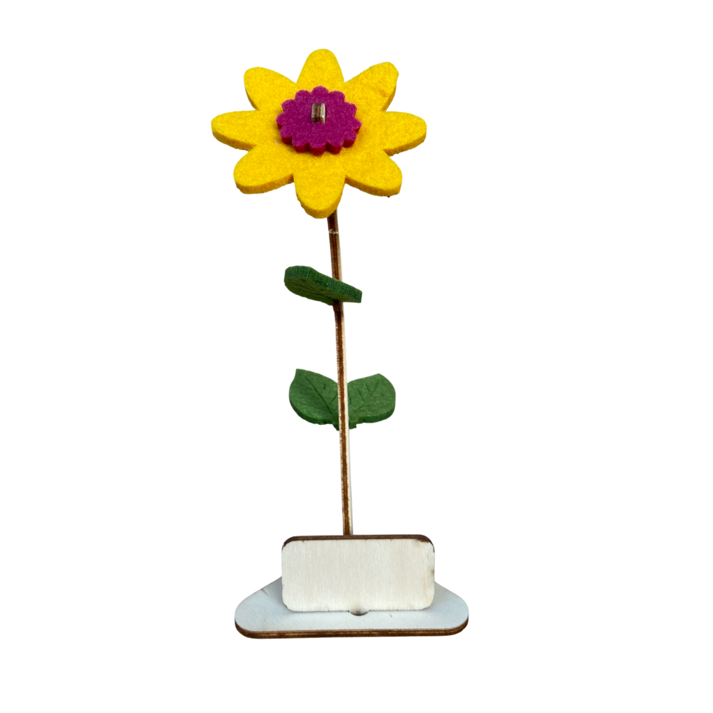 Happy Blooms - One & only 'Your logo' - geel